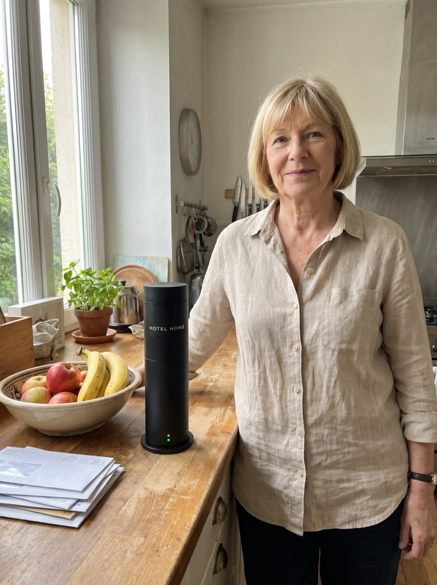 Helen A. with the HOTEL HOME diffuser