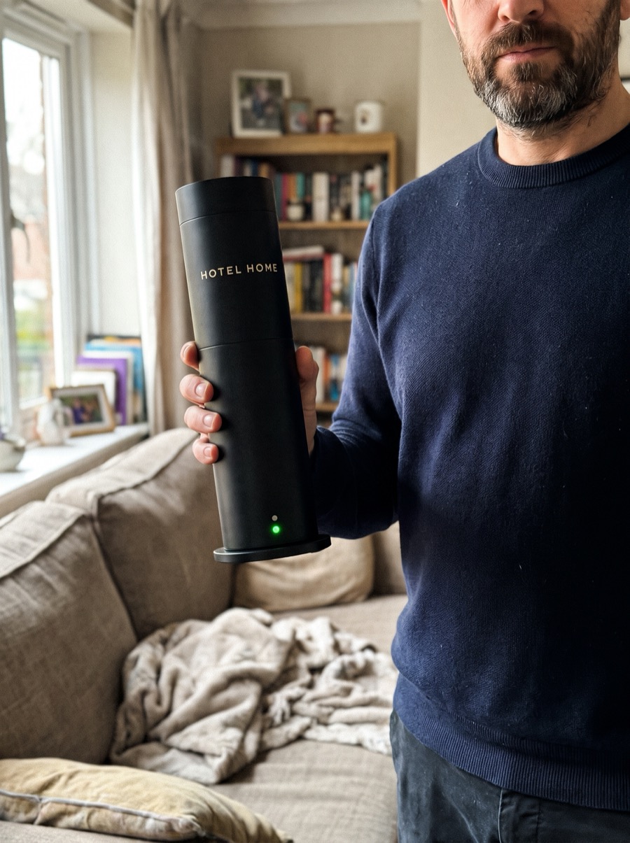 James R. with the HOTEL HOME diffuser